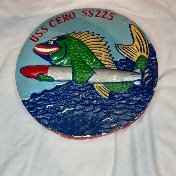 🇺🇸 Cero SS-225 United States Navy Ship Plaque - Picture 11 of 15
